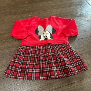 12mth Disney Minnie Red Baby Dress by Jumping Beans